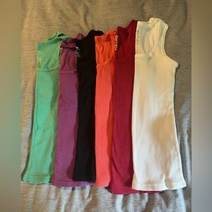 6pc Grip Active Girls Tank